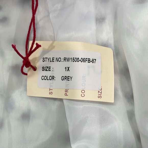 BNWT RAGA FAUX FUR COAT SIZE 1x - Picture 8 of 9